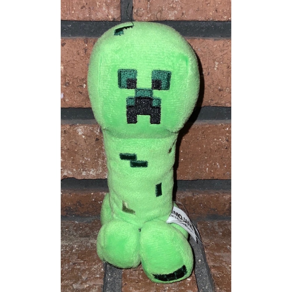 Minecraft Green Creeper 7" Plush Mojang‎ Soft Stuffed Animal 2014